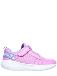 Skechers Girls Go Run Fast Sneakers (Pink/Lavender Purple)