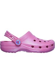 Skechers Girls Heart Charmer Clogs (Pink)