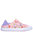 Skechers Girls Hello Daisy Shoes (Pink/White Print)