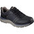 Skechers Mens Sentinal Lunder Leather Sneaker -Black - Black