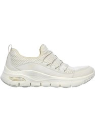 Womens/Ladies Arch Fit Lucky Thoughts Sneaker - Natural