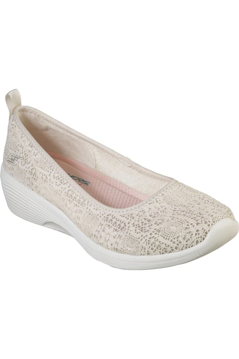 Womens/Ladies Arya Airy Days Slip On Shoe - Natural - Natural