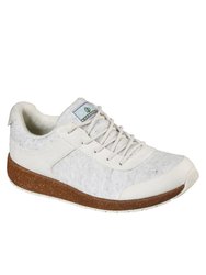 Womens/Ladies Bobs Earth New Love Sneakers - Off White - Off White