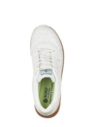 Womens/Ladies Bobs Earth New Love Sneakers - Off White