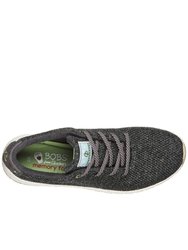Womens/Ladies Bobs Earth Sneakers - Charcoal