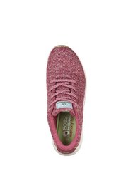 Womens/Ladies Bobs Earth Sneakers - Raspberry