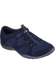 Womens/Ladies Breathe Easy Opportuknity Sneaker (Navy) - Navy