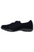 Womens/Ladies Breathe Easy Weekend Wishes Suede Sneaker (Navy/Charcoal)