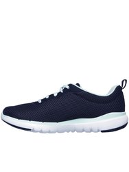 Womens/Ladies Flex Appeal 3.0 First Insight Sneaker - Navy/Aqua