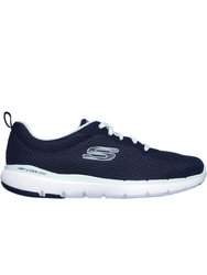 Womens/Ladies Flex Appeal 3.0 First Insight Sneakers - Navy/Aqua