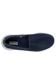 Womens/Ladies Go Walk 5 Slip On Shoe - Navy