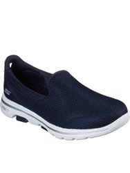 Womens/Ladies Go Walk 5 Slip On Shoe - Navy - Navy