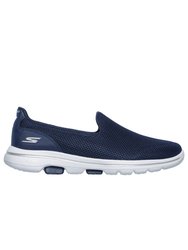 Womens/Ladies Go Walk 5 Slip On Shoe - Navy