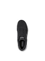 Womens/Ladies Gowalk 5 Lucky Sneakers - Black/White