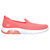 Womens/Ladies Gowalk Air Slip On Sports Shoe - Hot Pink