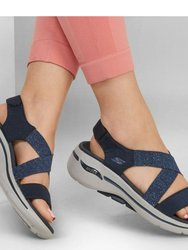 Womens/Ladies GOwalk Arch Fit Astonish Sandals - Navy