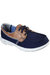 Womens/Ladies GOwalk Lite Playa Vista Boat Shoes - Navy/Brown - Navy/Brown