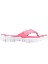 Womens/Ladies GOwalk Smart Mahalo Sandals - Coral/White