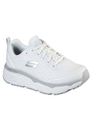 Womens/Ladies Max Cushioning Elite Sr Safety Shoes - White - White