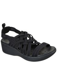 Womens/Ladies Pier-Lite Sandals - Black - Black