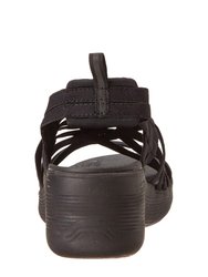 Womens/Ladies Pier-Lite Sandals - Black