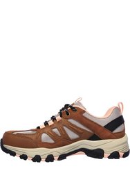 Womens/Ladies Selmen West Highland Leather Hiking Shoes (Brown/Tan)