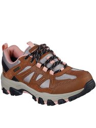 Womens/Ladies Selmen West Highland Leather Hiking Shoes (Brown/Tan) - Brown/Tan
