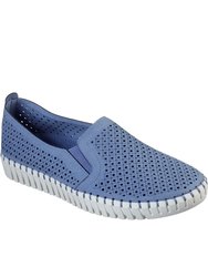 Womens/Ladies Sepulveda Blvd A La Mode Slip On Shoe - Blue - Blue