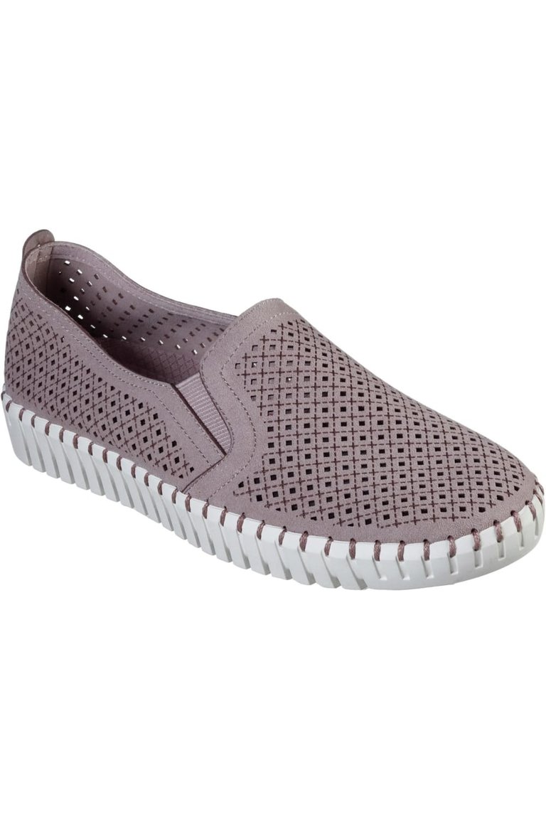 Womens/Ladies Sepulveda Blvd A La Mode Slip On Shoe (Lilac) - Lilac