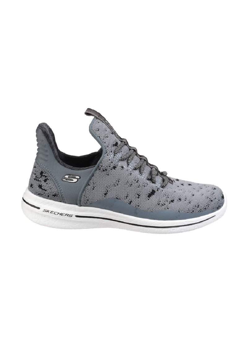 Womens/Ladies SK12656 Burst 2.0 New Adventures Sneakers - Charcoal Black - Charcoal Black