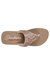 Womens/Ladies Vinyasa Stone Candy Flip Flop - Taupe