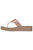 Womens/Ladies Vinyasa Stone Candy Flip Flop - Taupe