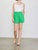 Kelly Tailored Shorts In Green - Green