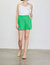 Kelly Tailored Shorts In Green - Green