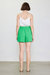 Tailored Shorts In Fresh Green