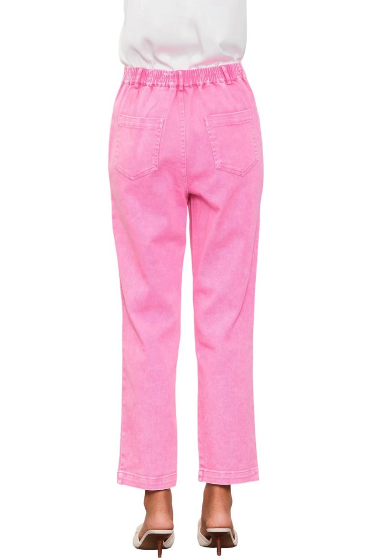 Utility Pants In Pink