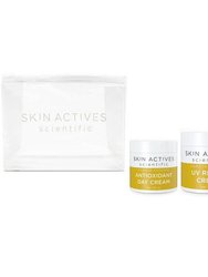Damage Defense Kit - Antioxidant Day Cream, Sunscreen, UV Repair Cream