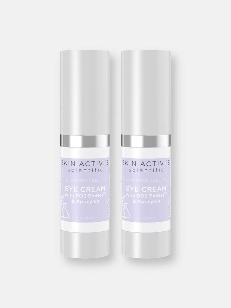 Eye Cream With Ros Bionet and Apocynin | Advanced Ageless Collection - 2-pack