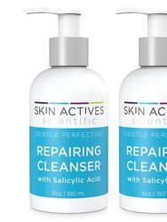 Gentle Perfecting Repairing Cleanser With Salicylic Acid - 6 oz - 2-Pack