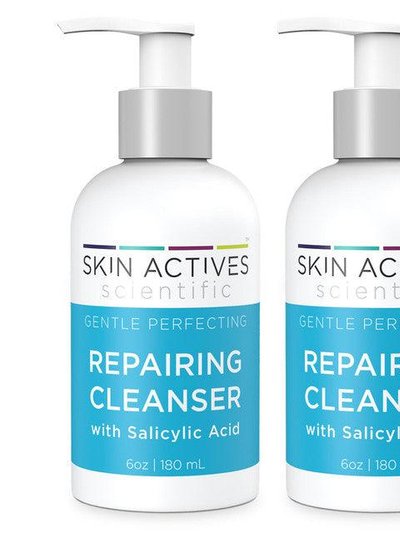 Skin Actives Scientific Gentle Perfecting Repairing Cleanser With Salicylic Acid - 6 oz - 2-Pack product