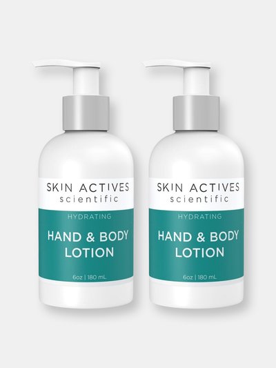 Skin Actives Scientific Hand and Body Lotion | Hydrating Collection - 2-Pack product