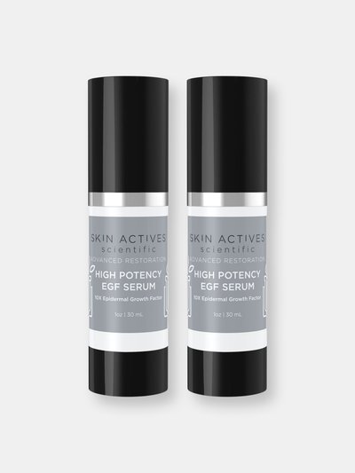 Skin Actives Scientific High Potency Egf Serum | Advanced Restoration Collection - 2-pack product