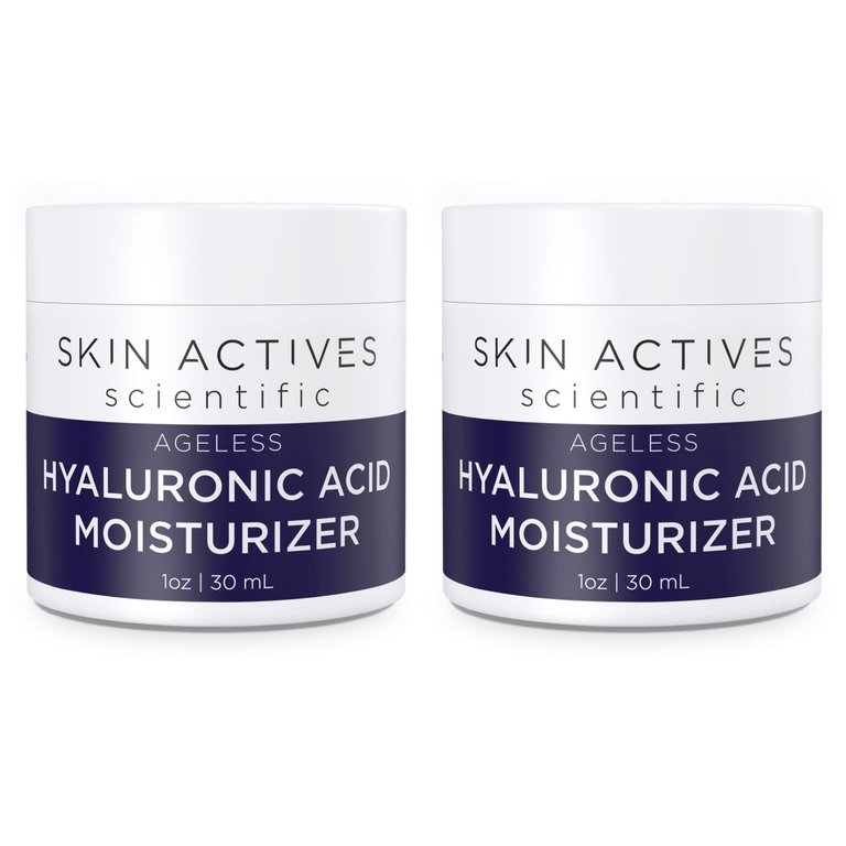 Hyaluronic Acid Moisturizer | Ageless Collection | 2-Pack