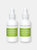 Hyaluronic Acid Serum with epidermal Growth Factor, 4oz | Glowing Collection - 2-Pack