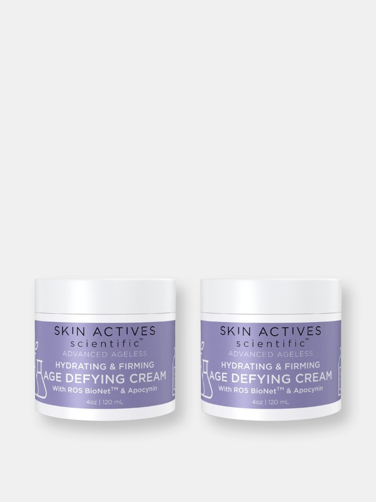 Hydrating and Firming Age Defying Cream | Advanced Ageless Collection | 4 fl oz - 2-Pack