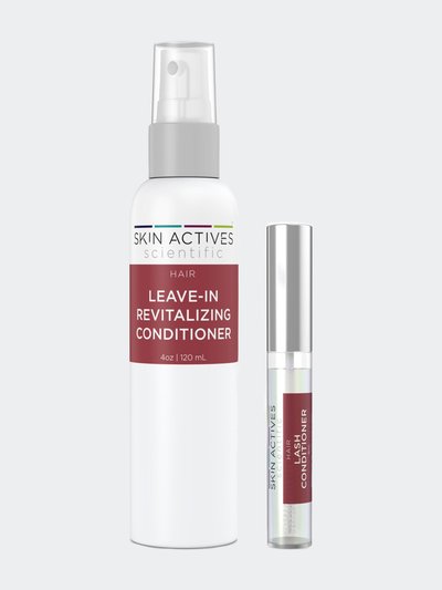 Skin Actives Scientific Leave-In Revitalizing Conditioner And Brow & Lash Enhancing Conditioner Set product