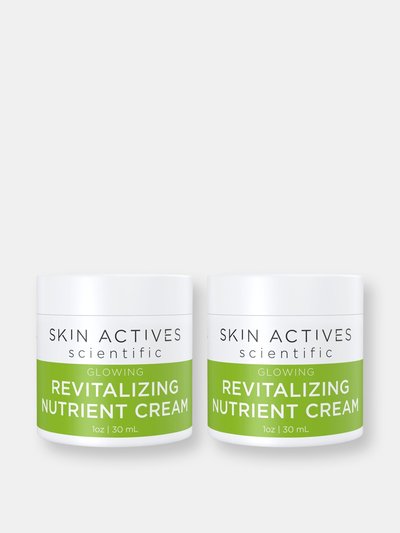 Skin Actives Scientific Revitalizing Nutrient Cream | Glowing Collection | 1 fl oz - 2-Pack product