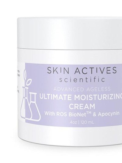 Skin Actives Scientific Ultimate Moisturizing Cream - ROS BioNet And Apocynin - 4 fl oz product