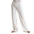 Double Layer Pant In White - White