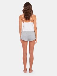 Raffaela Ruffle Rib Knit Short